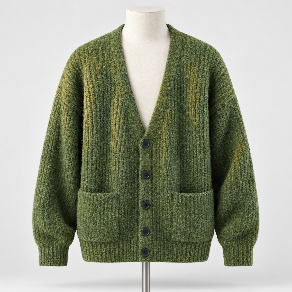 Relaxed V-Neck Cardigan