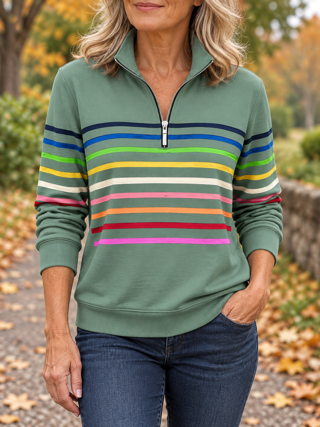 Casual Vibrant Sweater