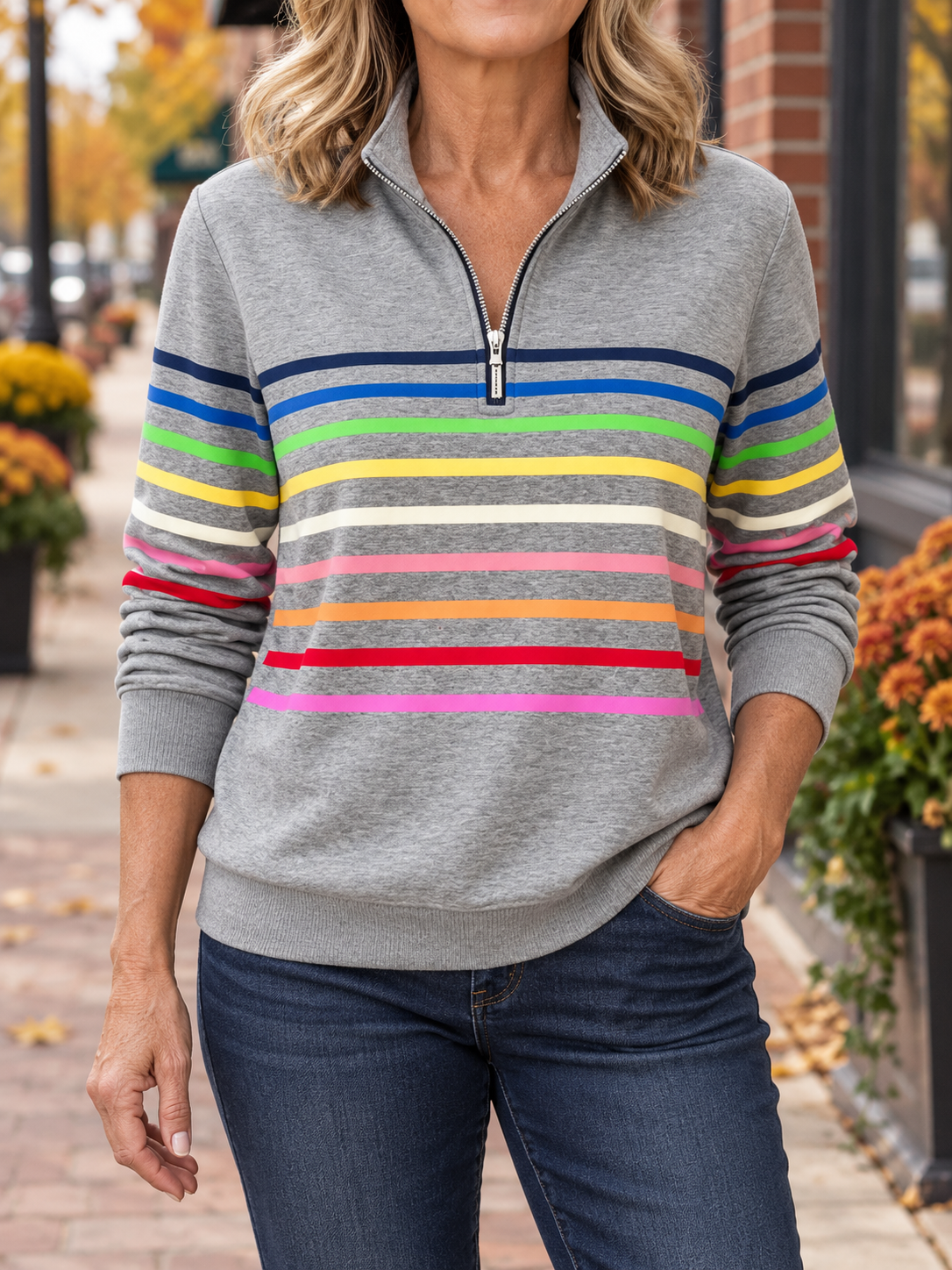 Casual Vibrant Sweater