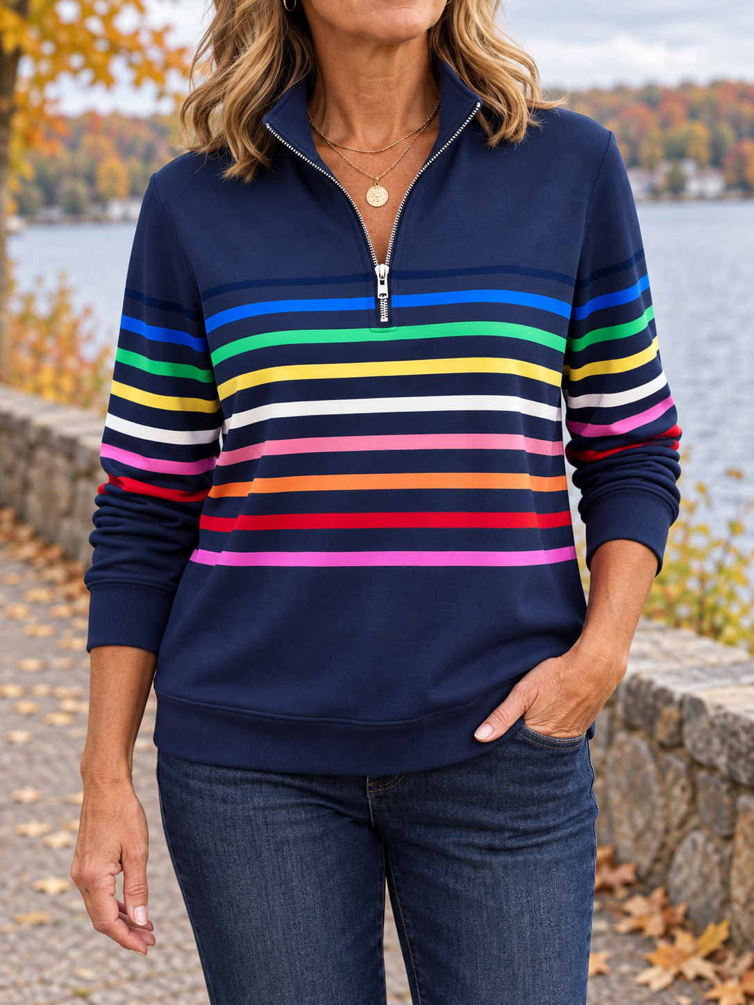 Casual Vibrant Sweater