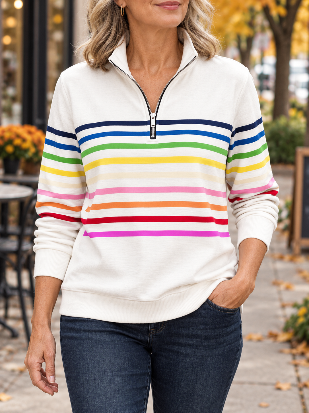 Casual Vibrant Sweater