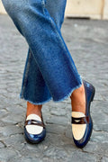 Ashlynn | Navy Blue Loafer