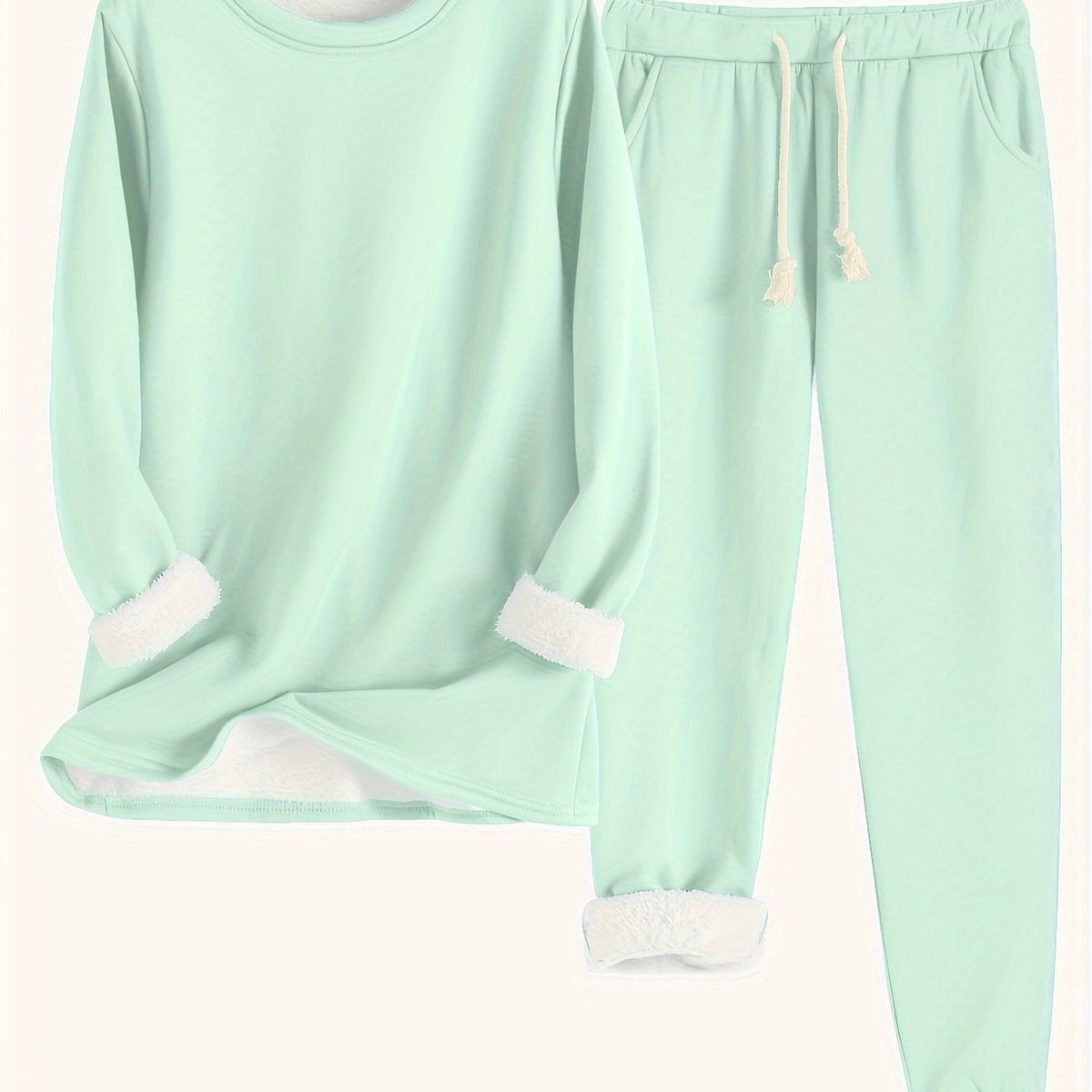 ZOFIA | PLUSZOWY ZESTAW LOUNGEWEAR