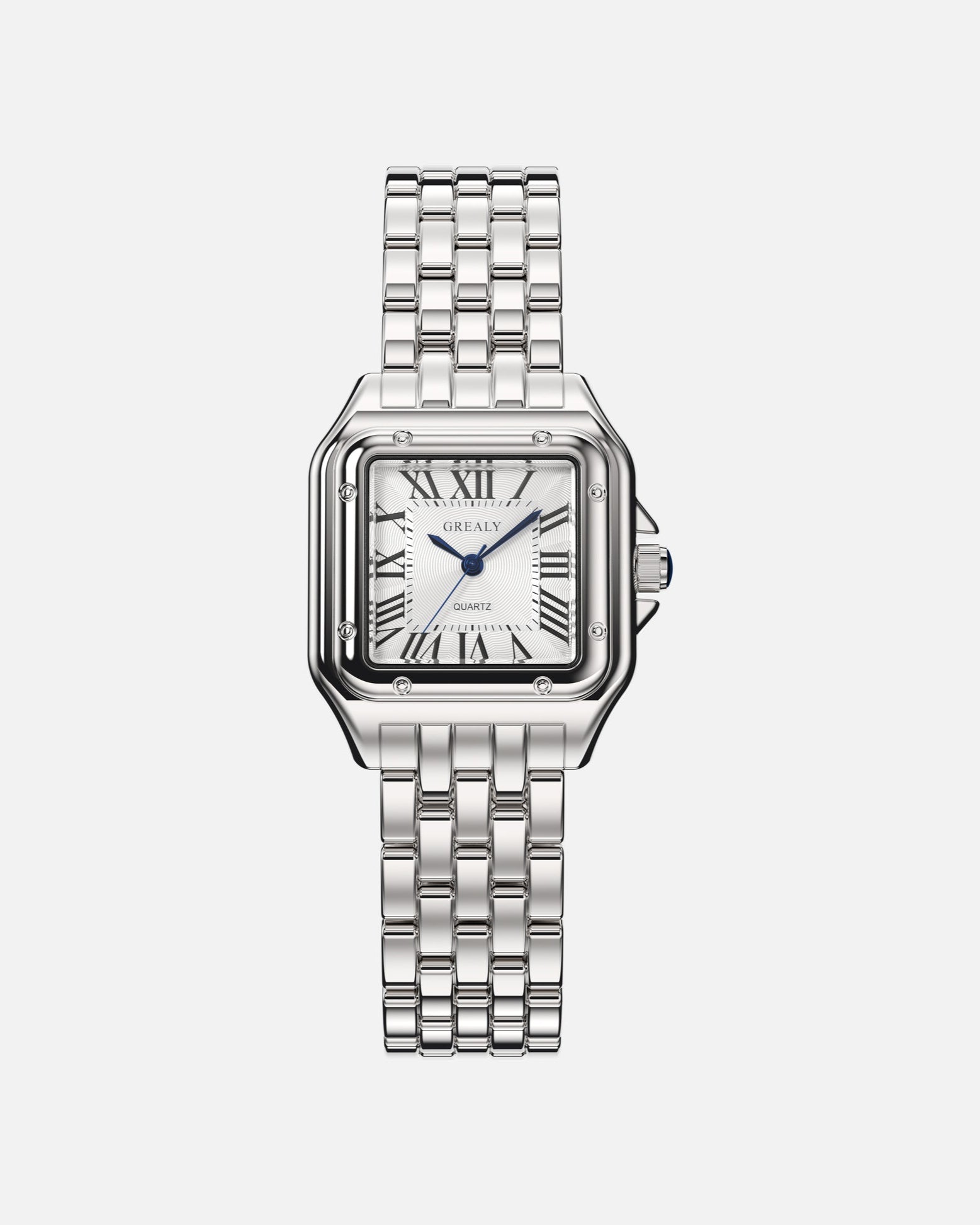 Grealy RVS Watch – Gold-Colored Vintage Quartz Watch