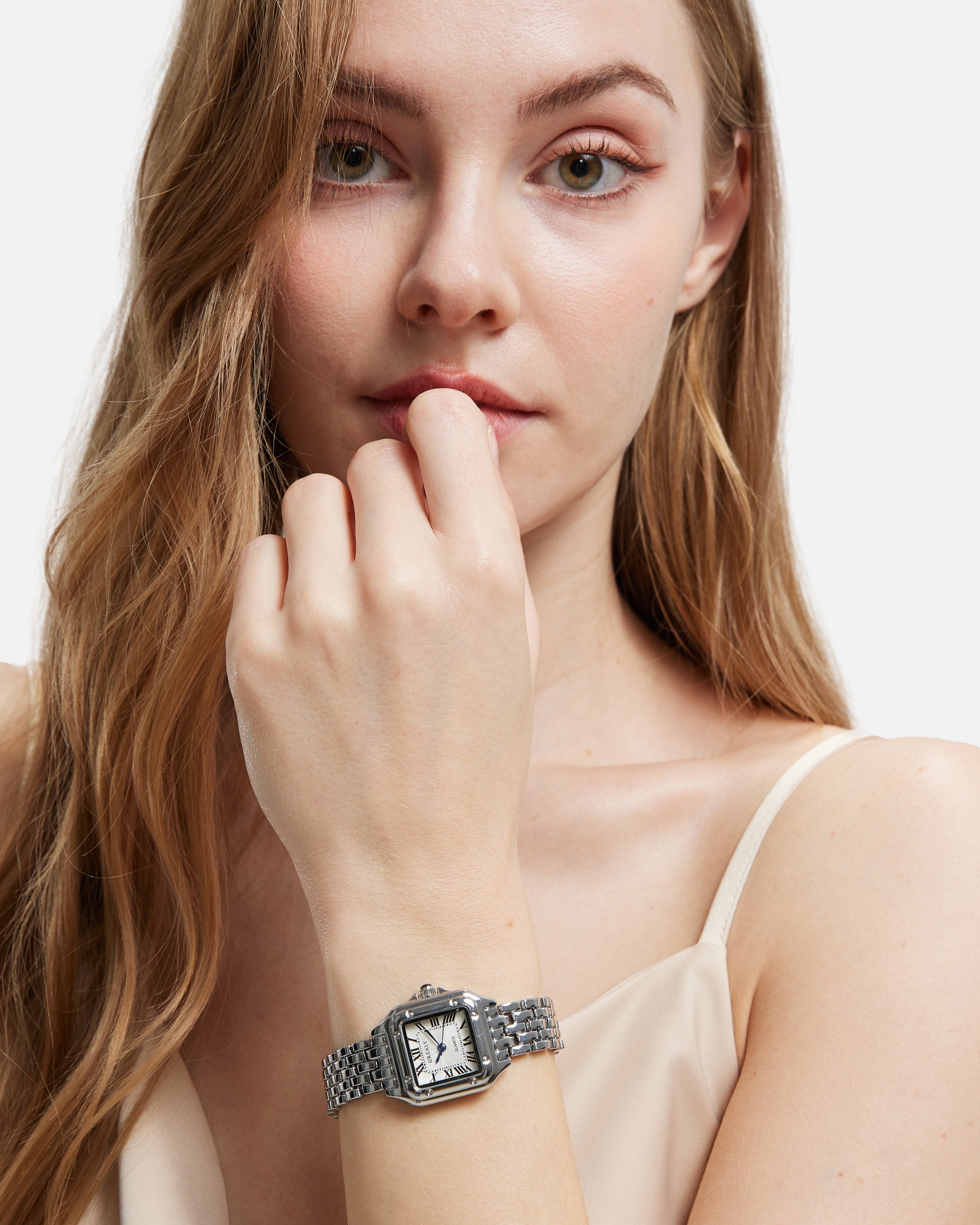 Grealy RVS Watch – Gold-Colored Vintage Quartz Watch
