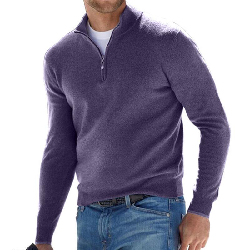Abbott | Men's Quarter Zip Pullover - Soft Knit