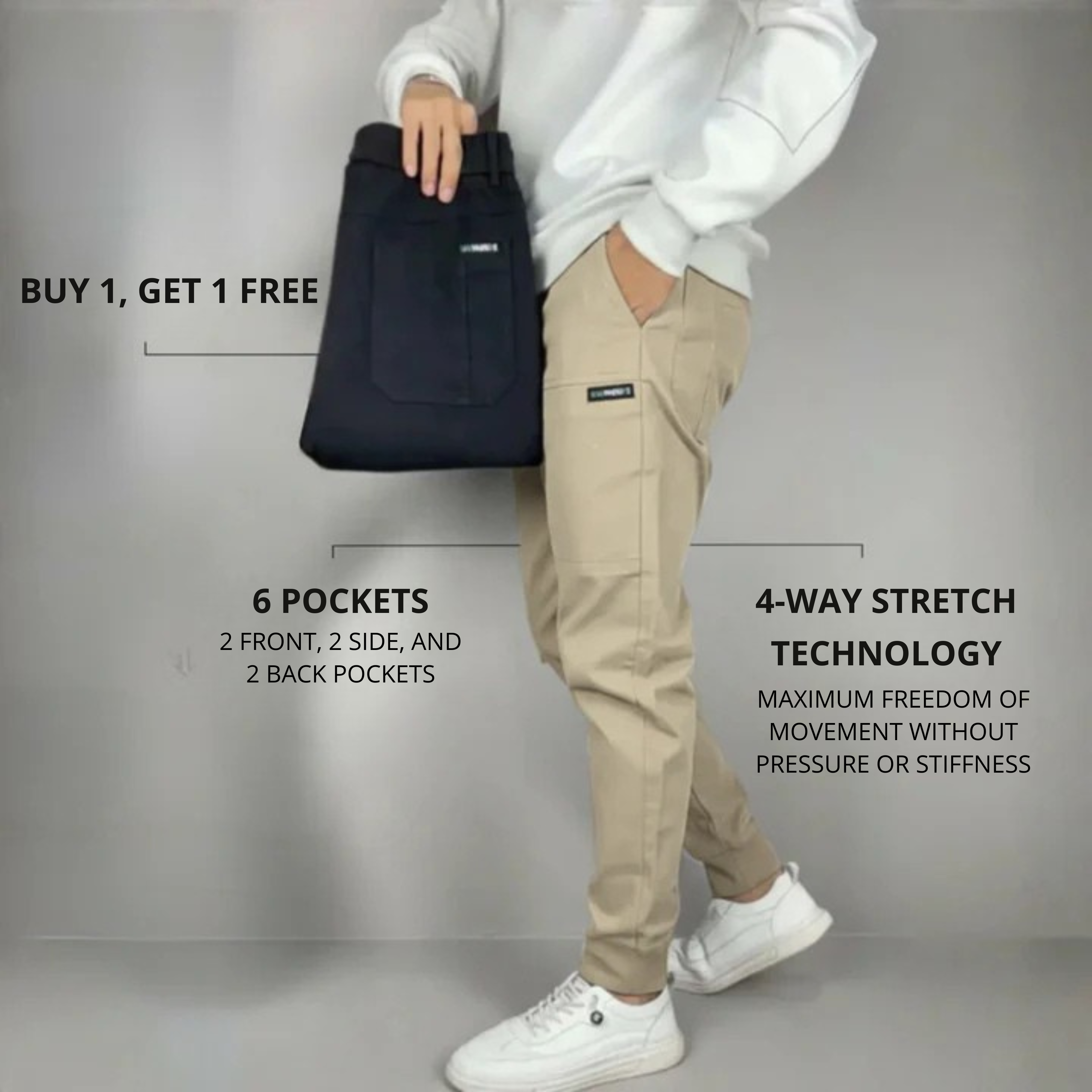 Stephen – Full-Stretch Trousers