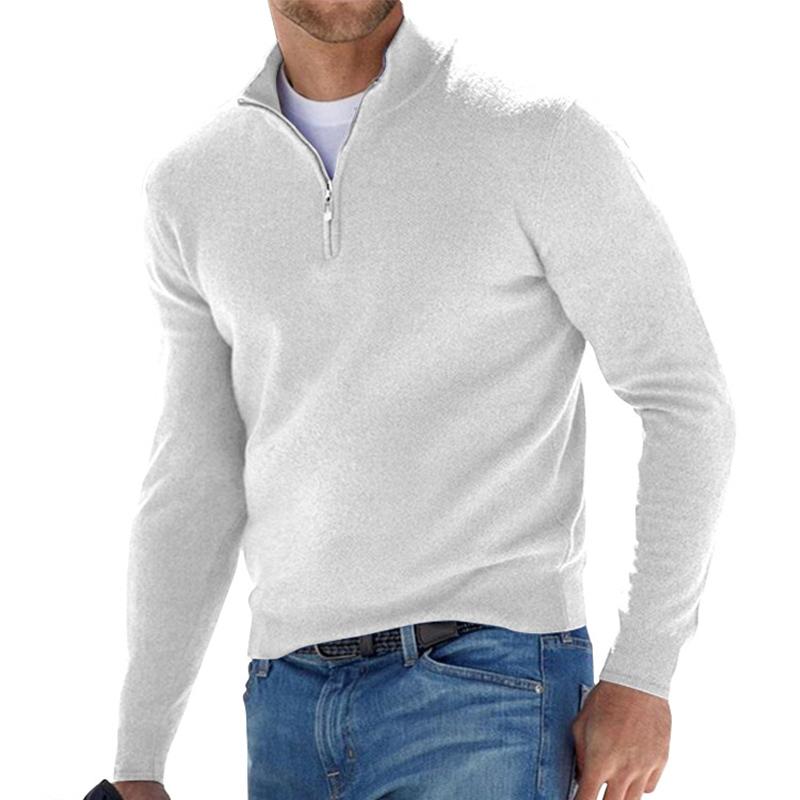 Abbott | Men's Quarter Zip Pullover - Soft Knit