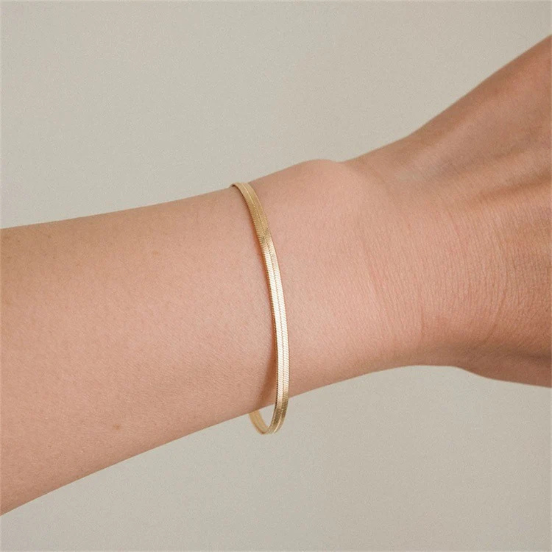 Hailey Herringbone Bracelet