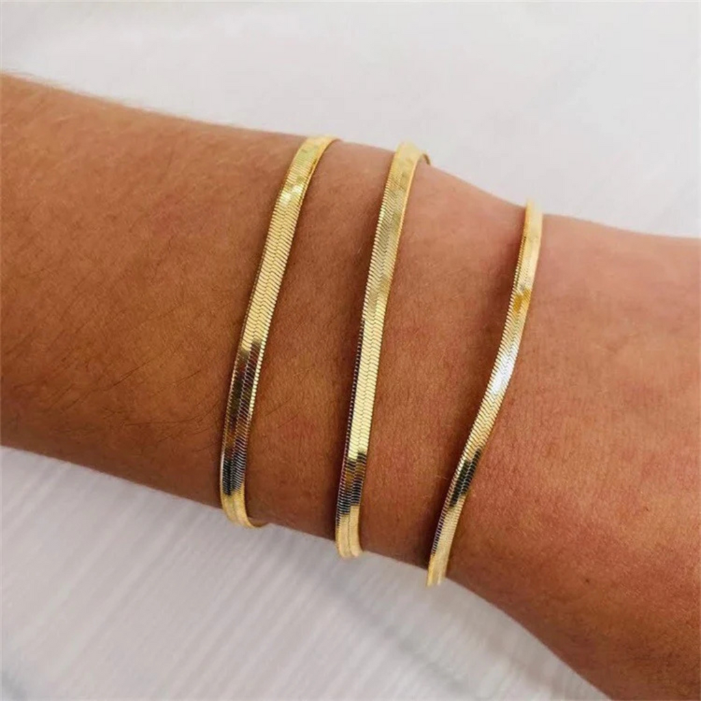 Hailey Herringbone Bracelet