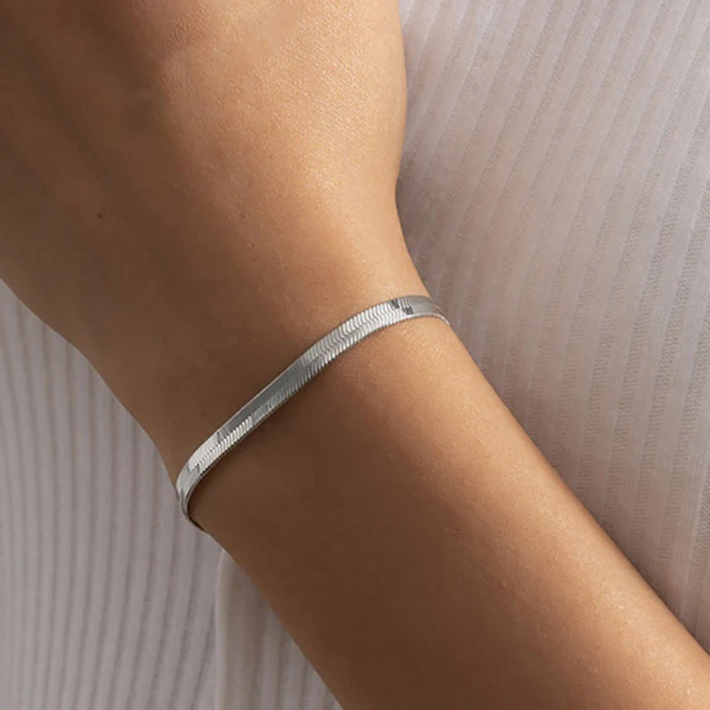 Hailey Herringbone Bracelet