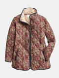 Vaelix | Retro Floral Print Jacket