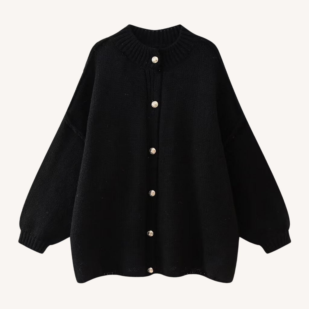 Petty | Round Neck Knitted Cardigan