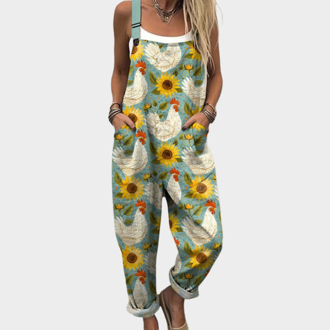 Wyndoria | Comfortable printed Jmpsuit