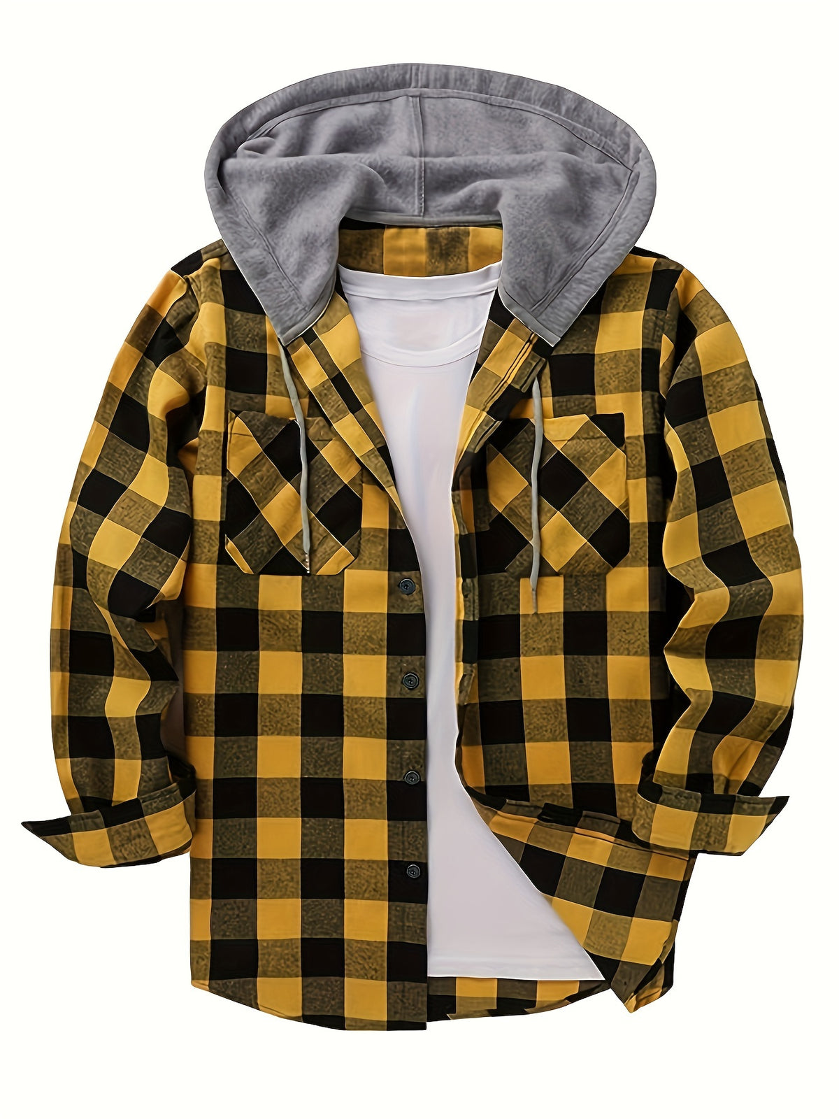 Fredrick | Hooded Flannel Shirt