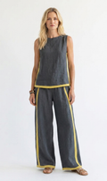 Denise | Casual Sleeveless Wide Leg Set