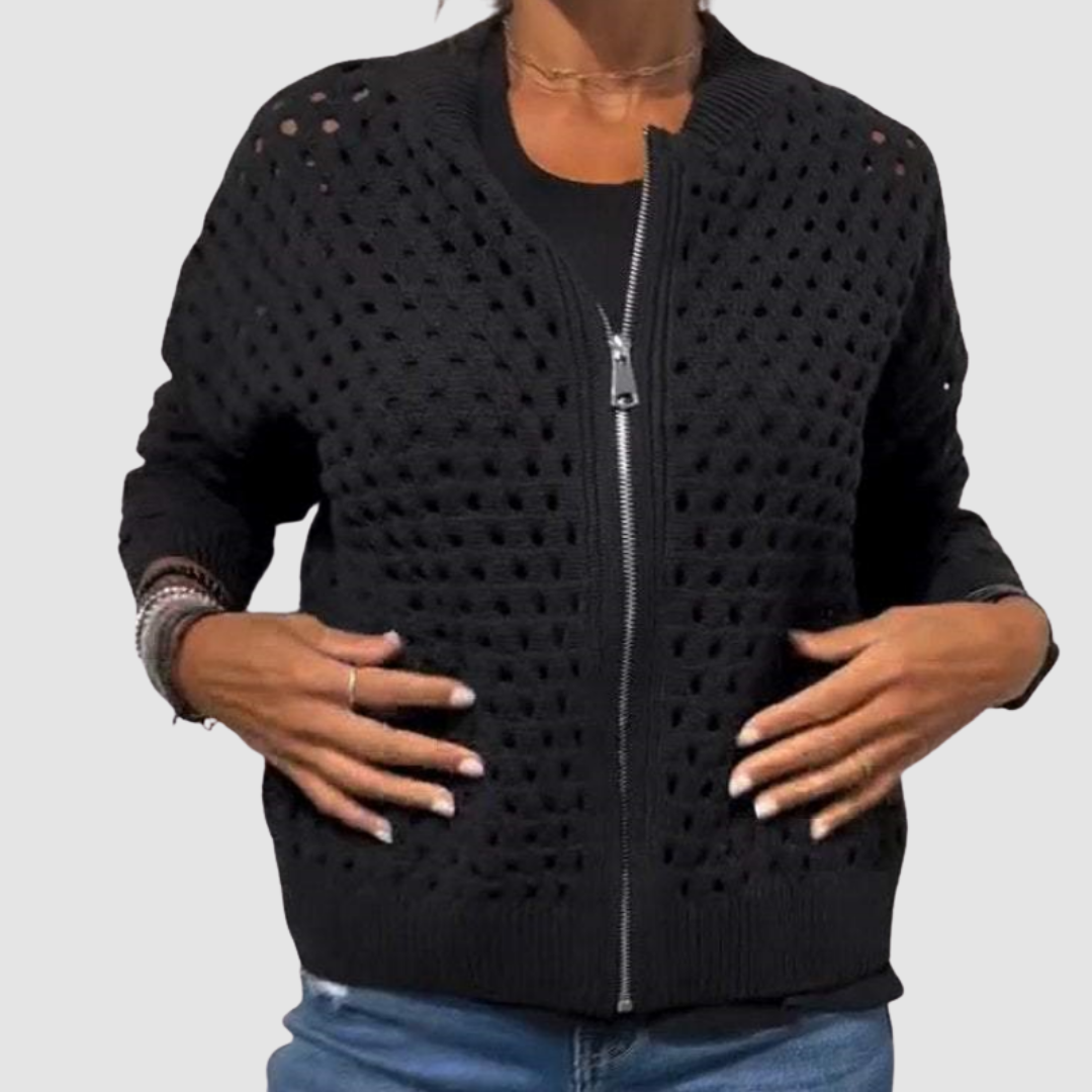 Amanda | Retro Knitted Cardigan
