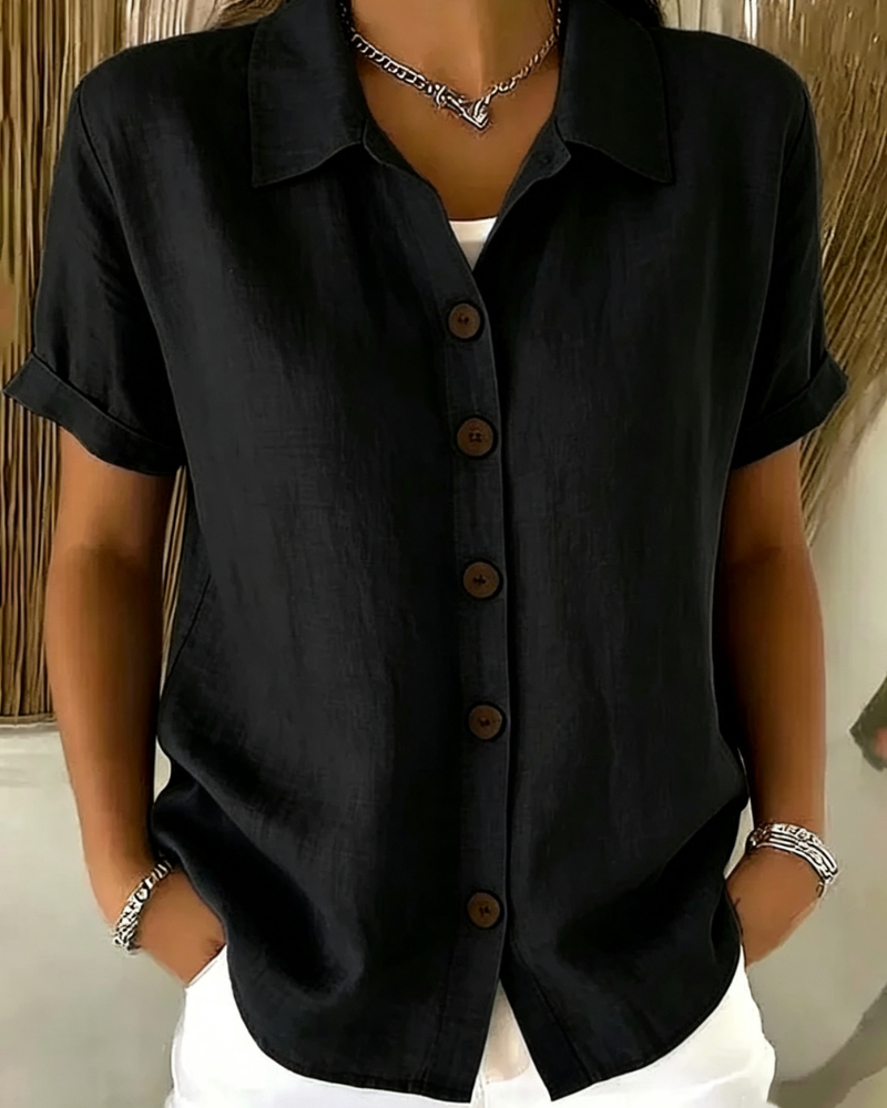 Alice | Relaxed Cotton Blouse