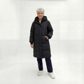 Lara - Classic Hooded Long Puffer Jacket