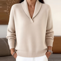 Clarissa | The Forgiving-Fit V-Neck Jumper