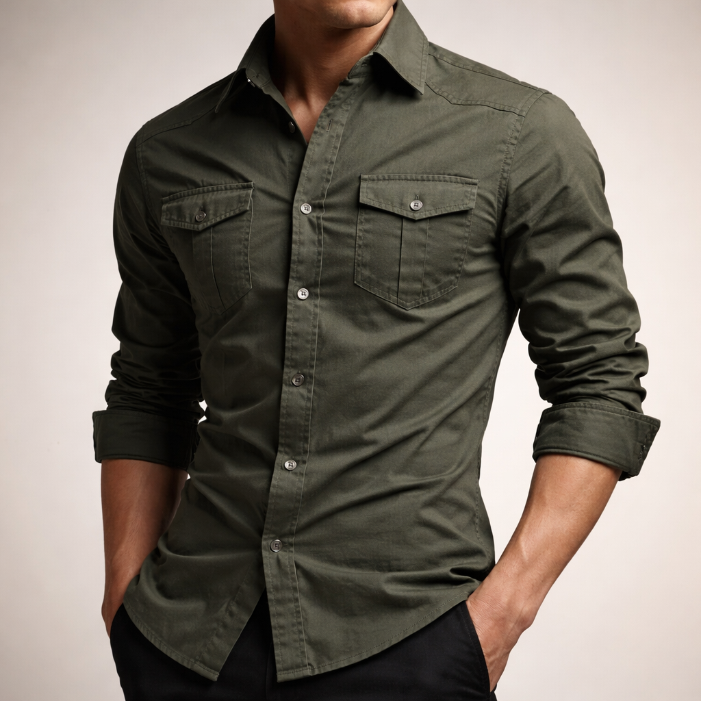 Harrington | Structured Cotton Shirt