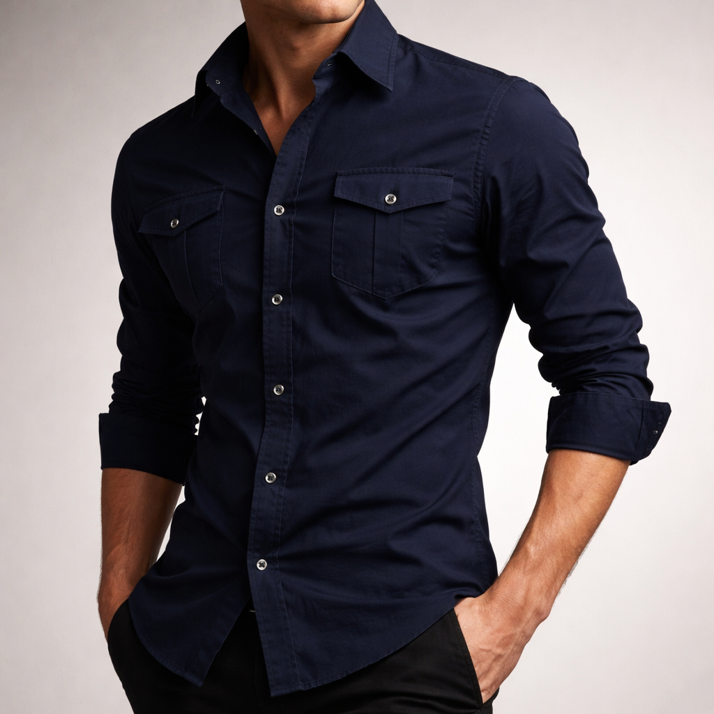 Harrington | Structured Cotton Shirt