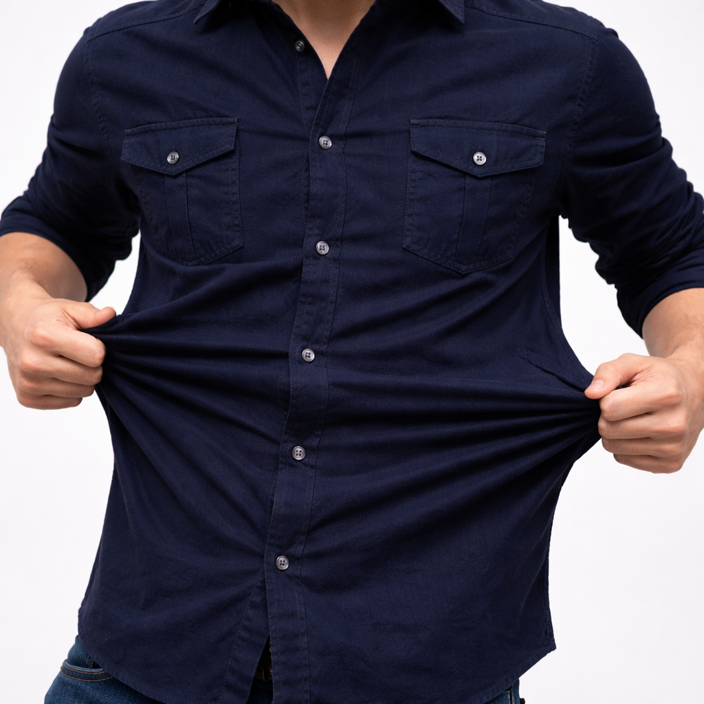 Harrington | Structured Cotton Shirt