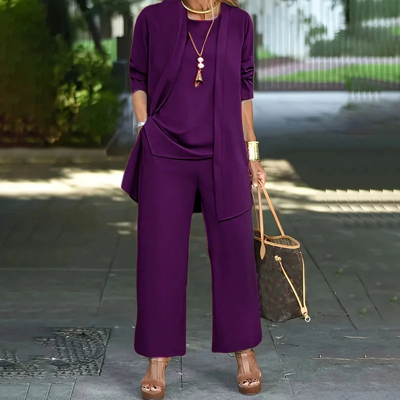 Kaevia – 3 Piece Loose Fit Lounge Set