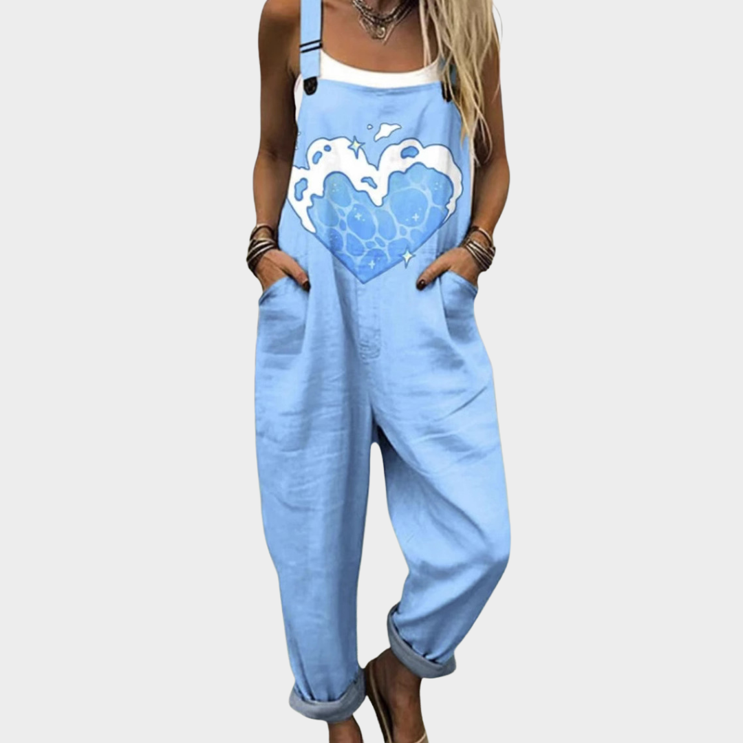 Isvelisse | Comfortable printed Jmpsuit