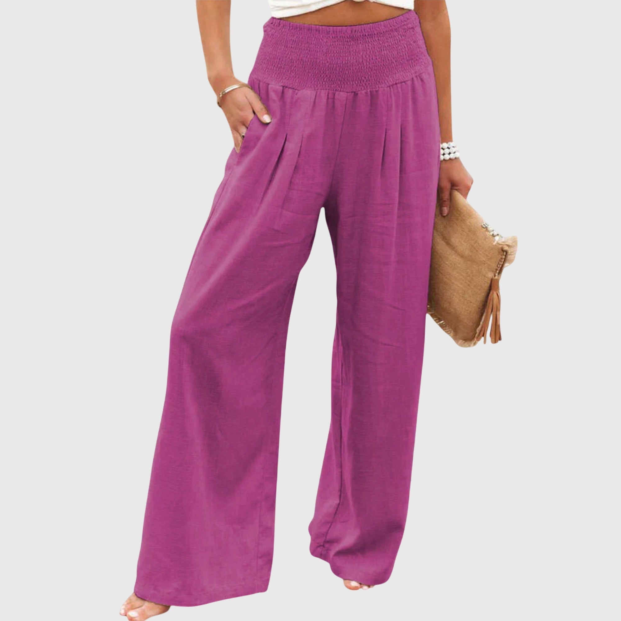 Sure! Here’s the title without the ™ symbol:

Julie - Airy and Elegant Pants
