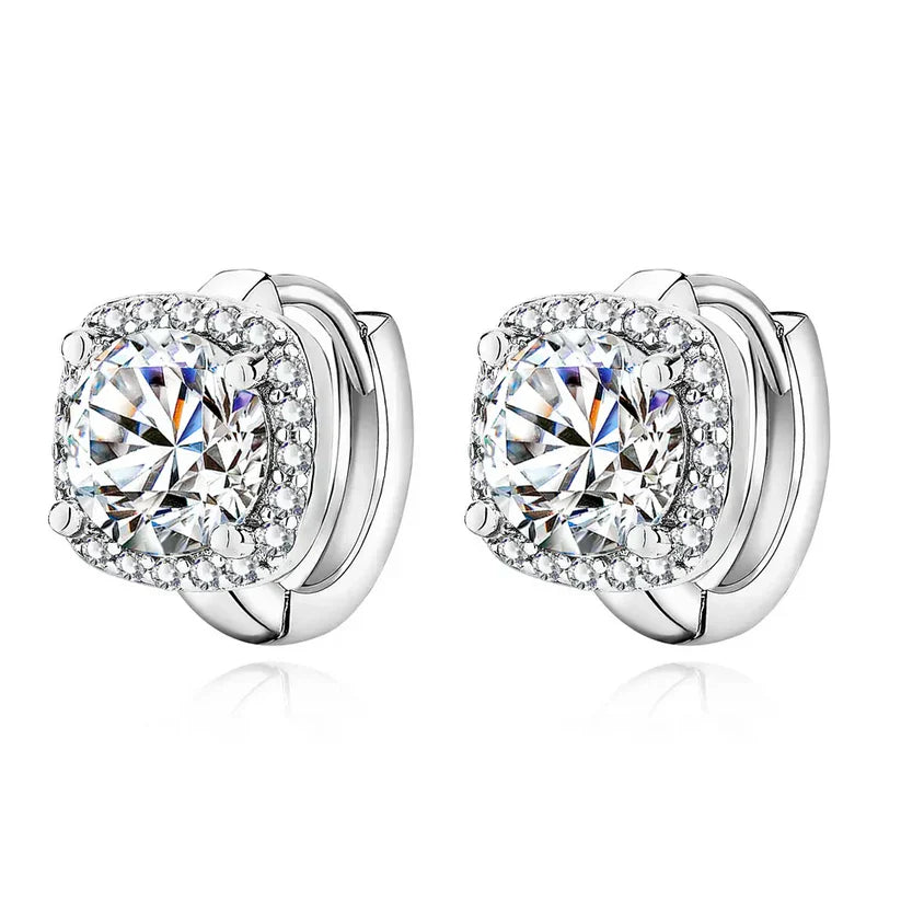 Nadine square earrings