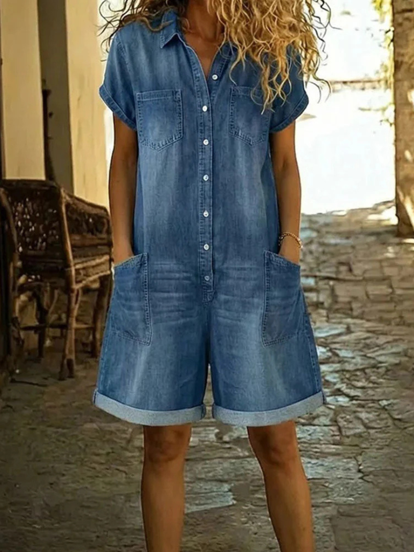 Laverne | Relaxed Fit Summer Short Jumpsuit
