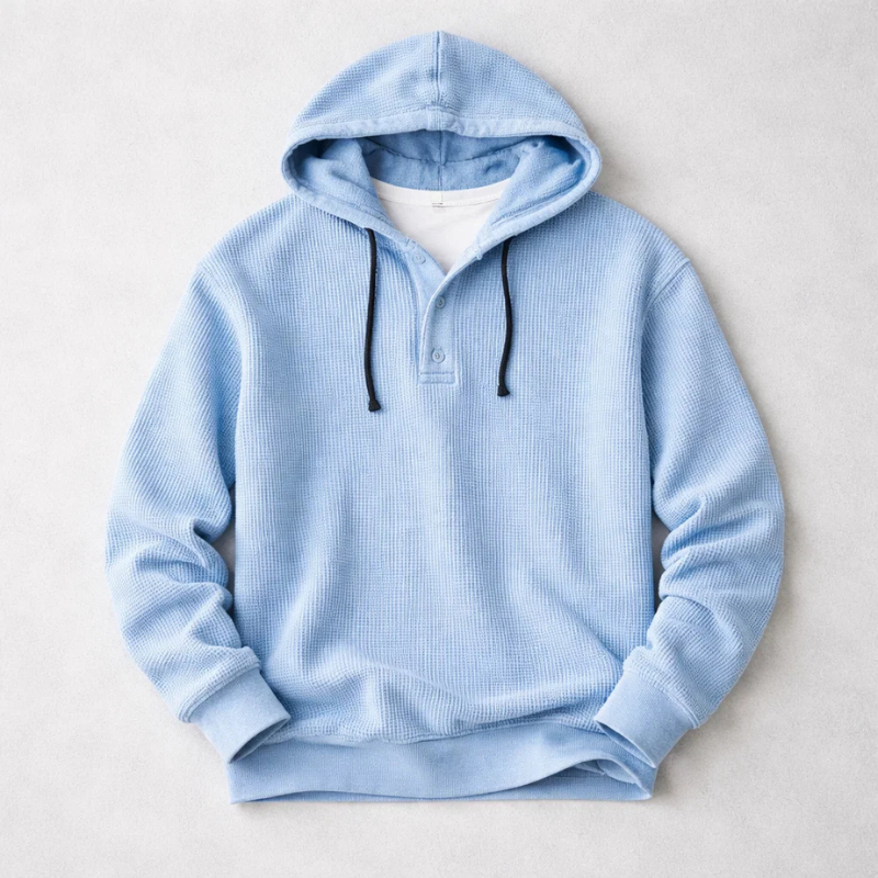 Carter | Waffle Hoodie