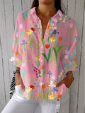 Hysara | Spring Garden Blouse