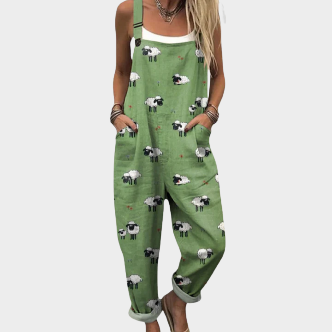 Rysoria | Comfortable printed Jmpsuit
