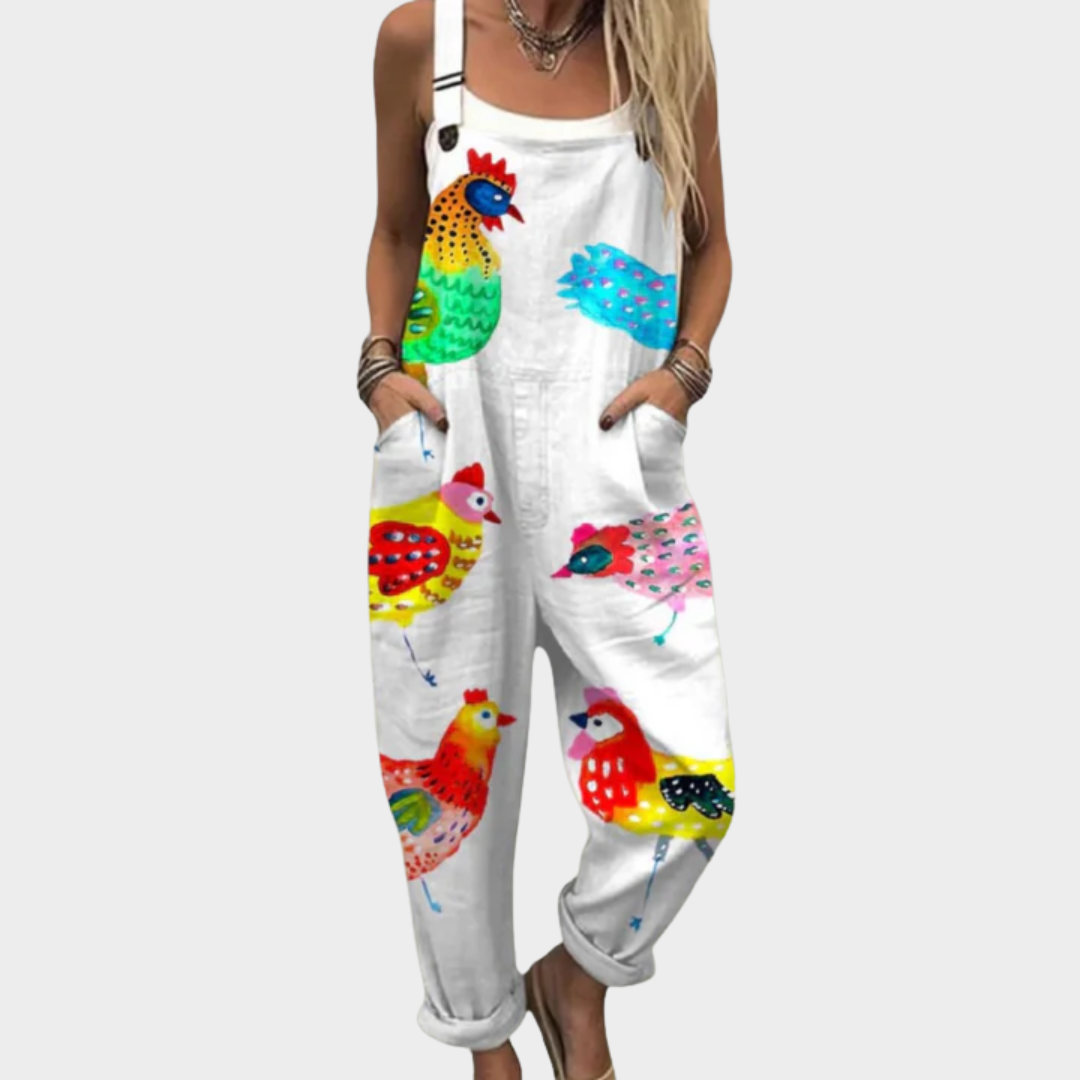 Paelisse | Comfortable printed Jmpsuit