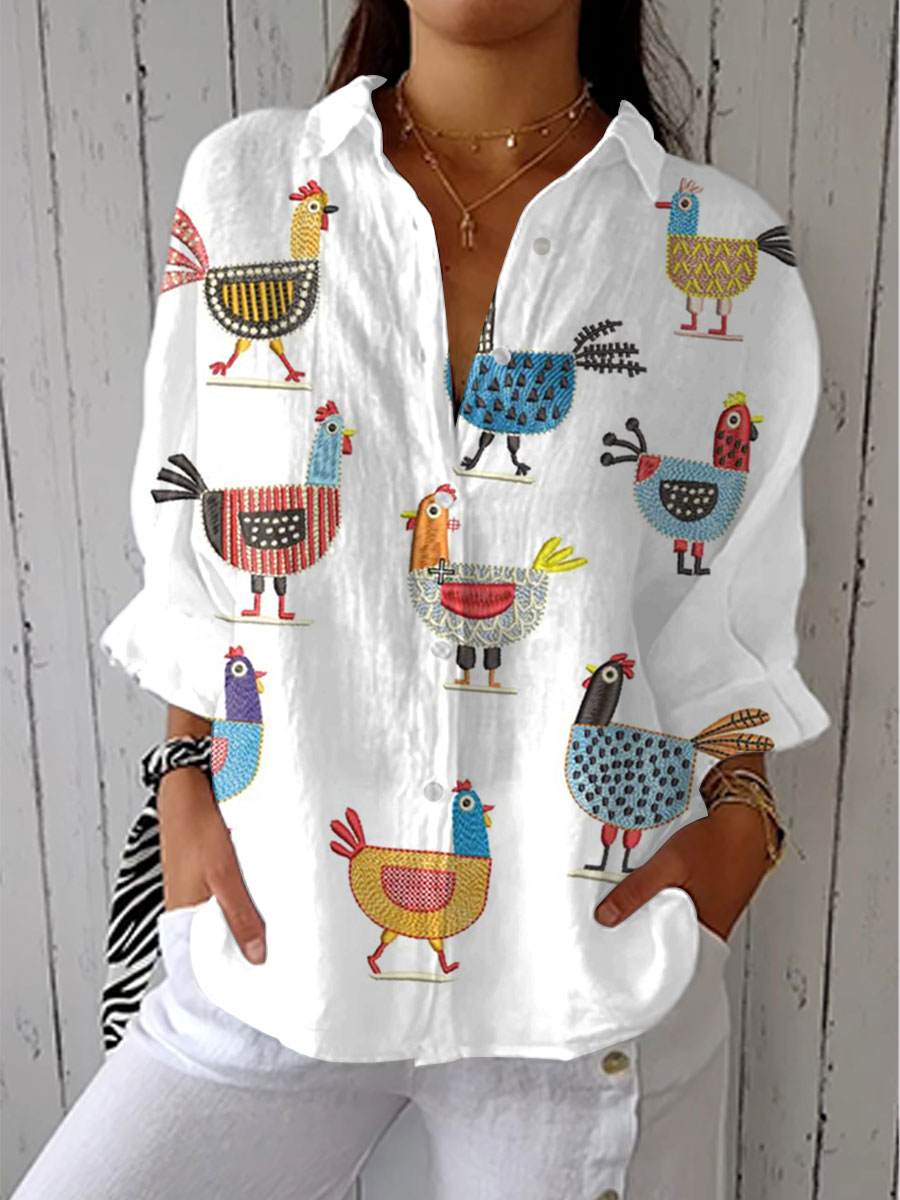 Nyrella | Playful Hen Blouse