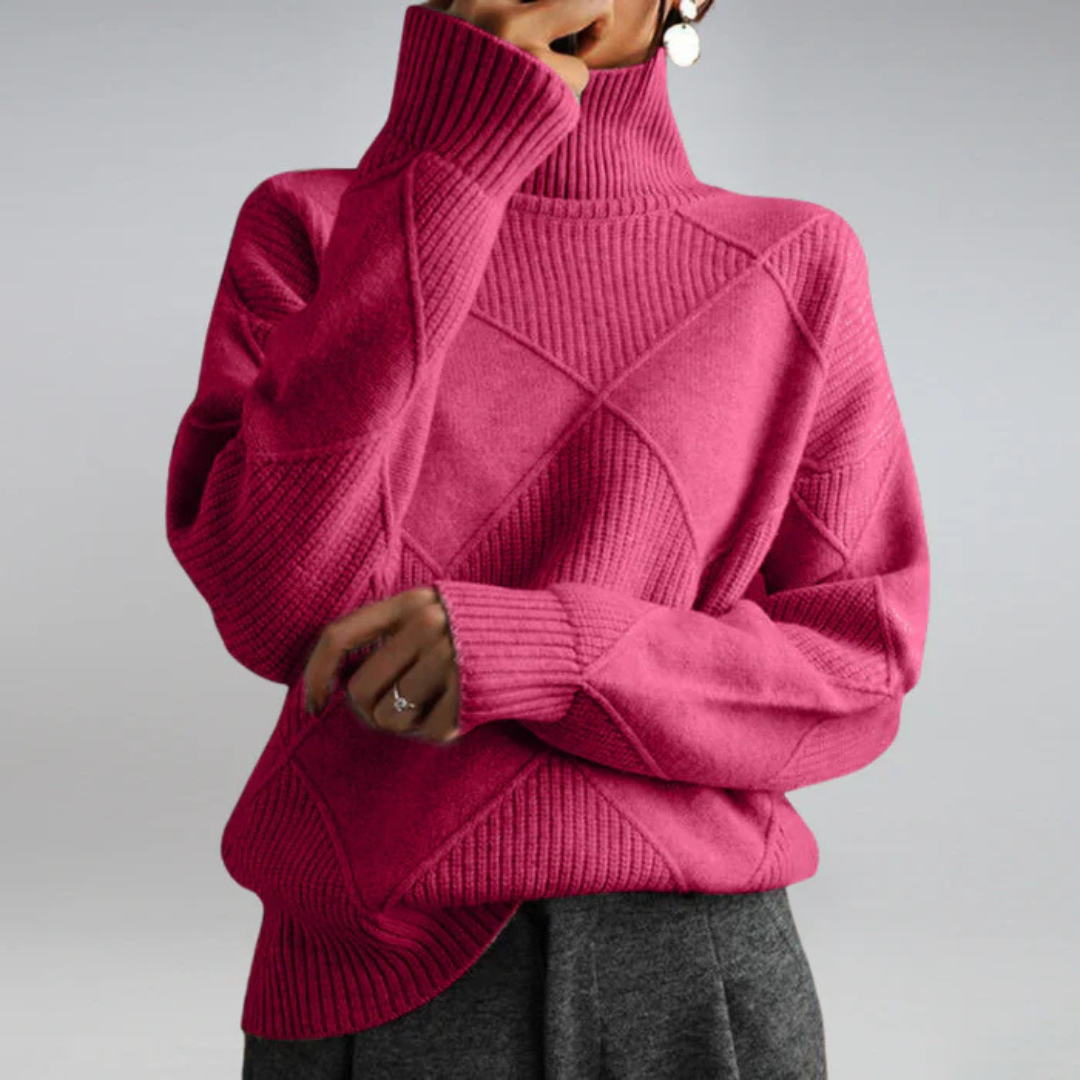 Lauren | Retro Turtleneck Sweater