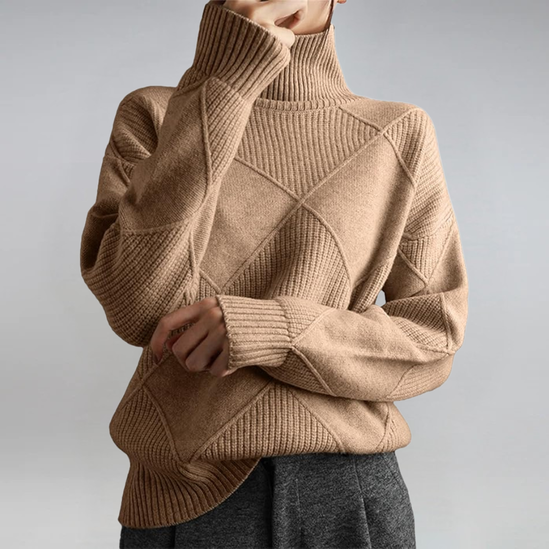 Lauren | Retro Turtleneck Sweater