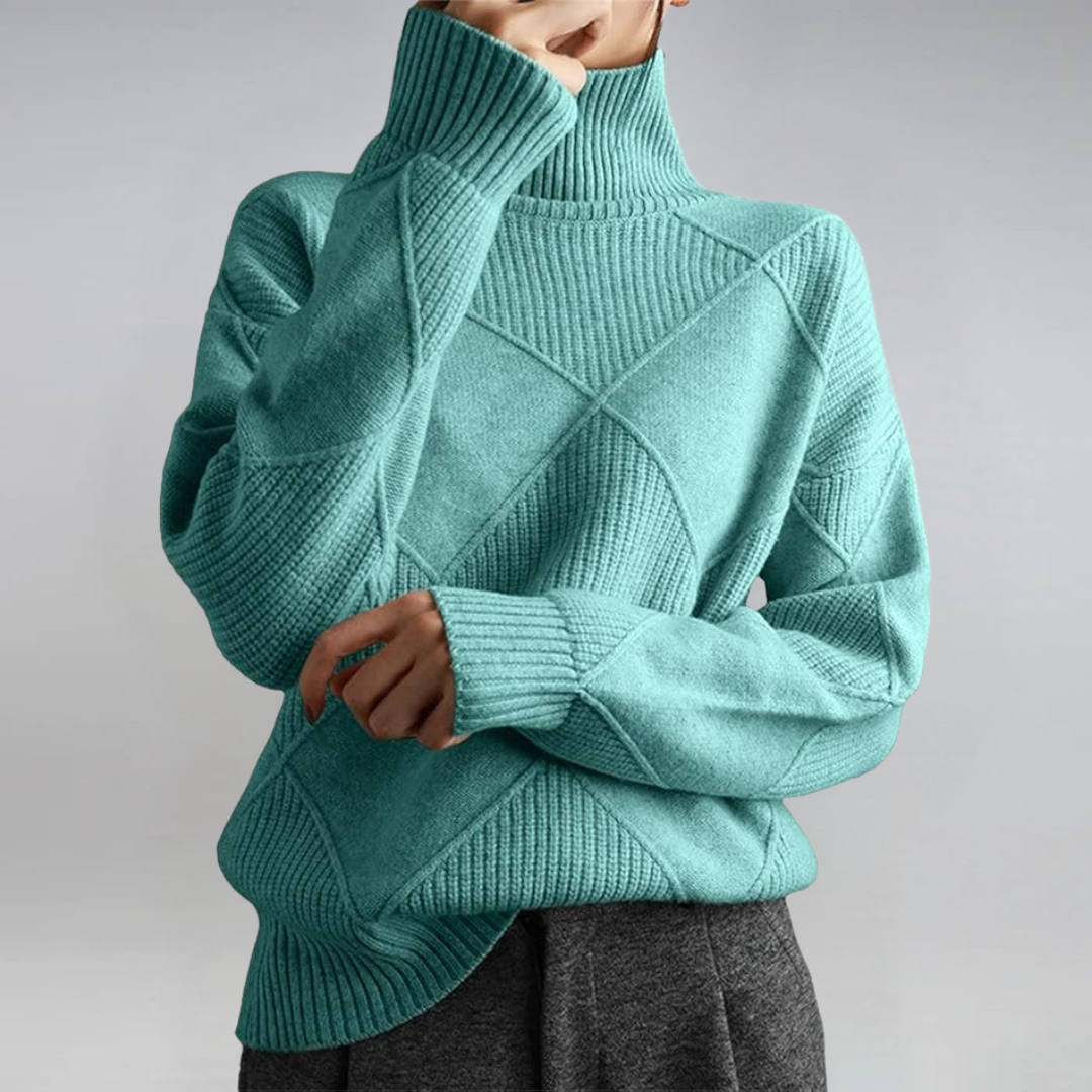 Lauren | Retro Turtleneck Sweater