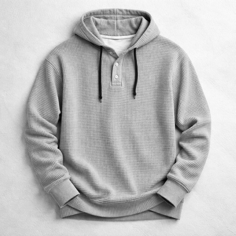Carter | Waffle Hoodie