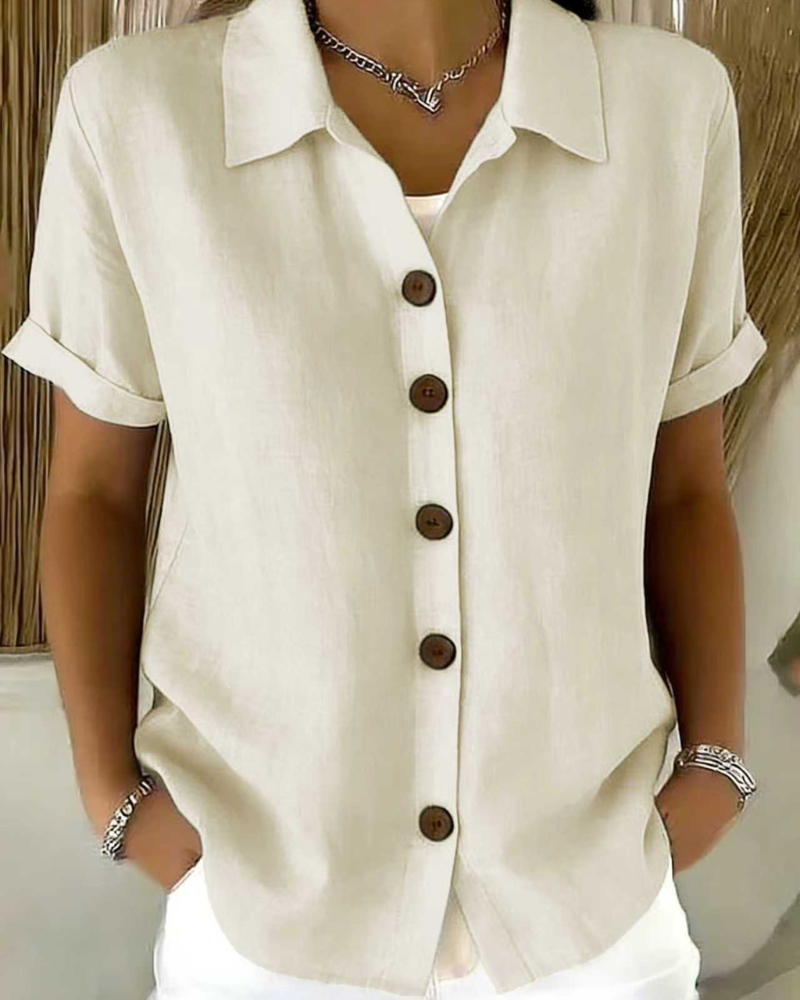Alice | Relaxed Cotton Blouse