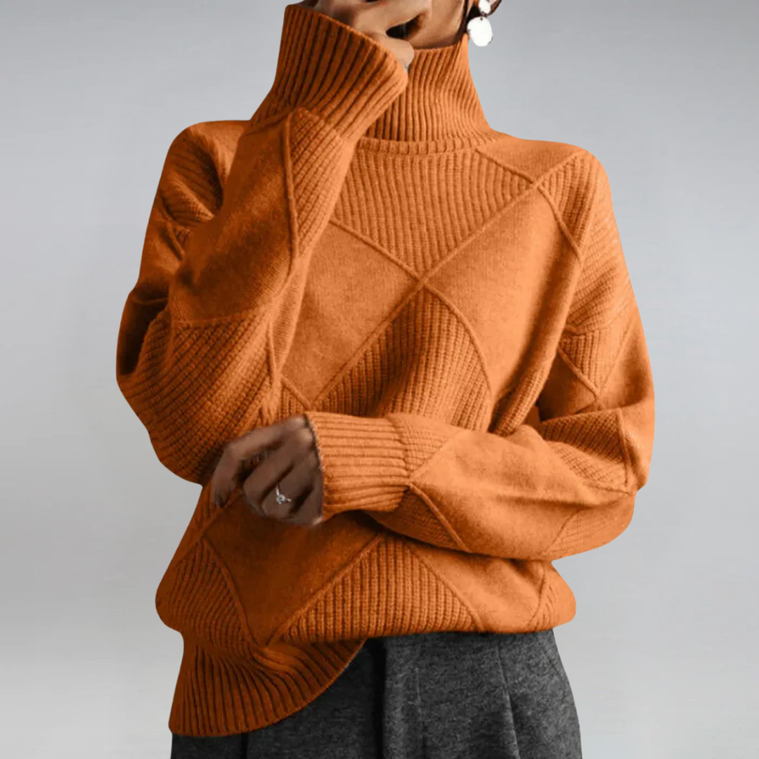 Lauren | Retro Turtleneck Sweater