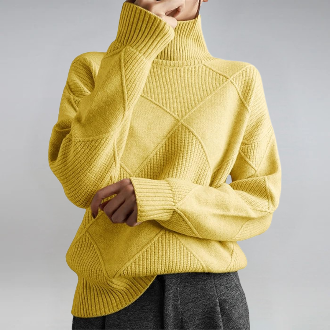 Lauren | Retro Turtleneck Sweater