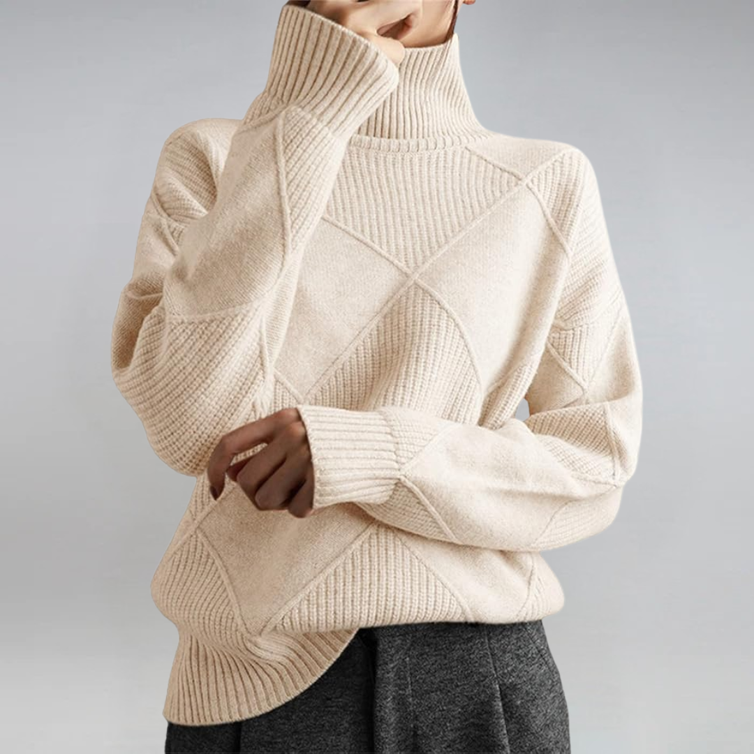 Lauren | Retro Turtleneck Sweater