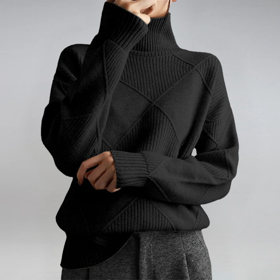 Lauren | Retro Turtleneck Sweater