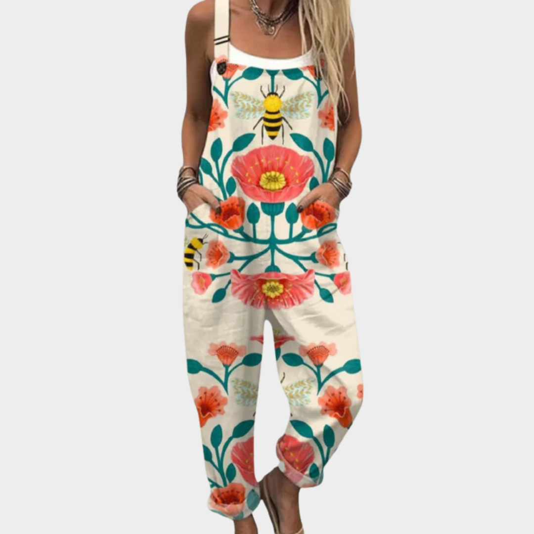 Quavira | Comfortable printed Jmpsuit