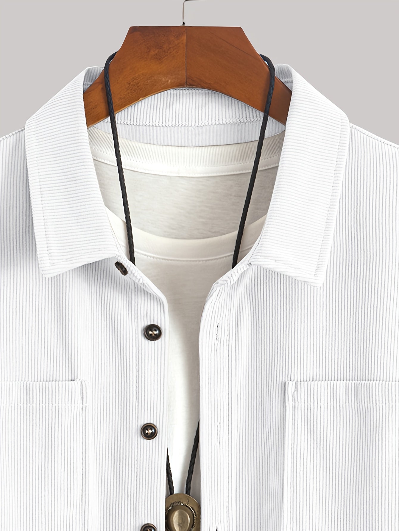 Bryce | Ribbed Textured Overshirt