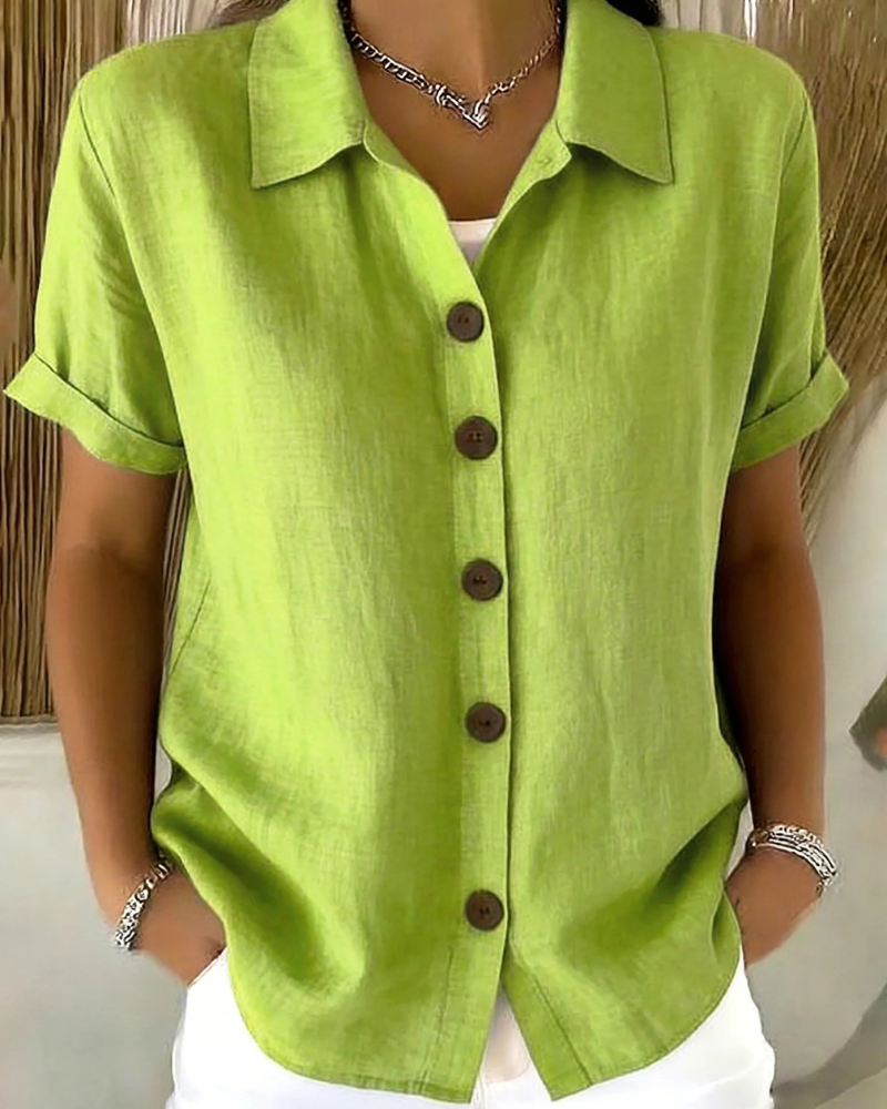 Alice | Relaxed Cotton Blouse