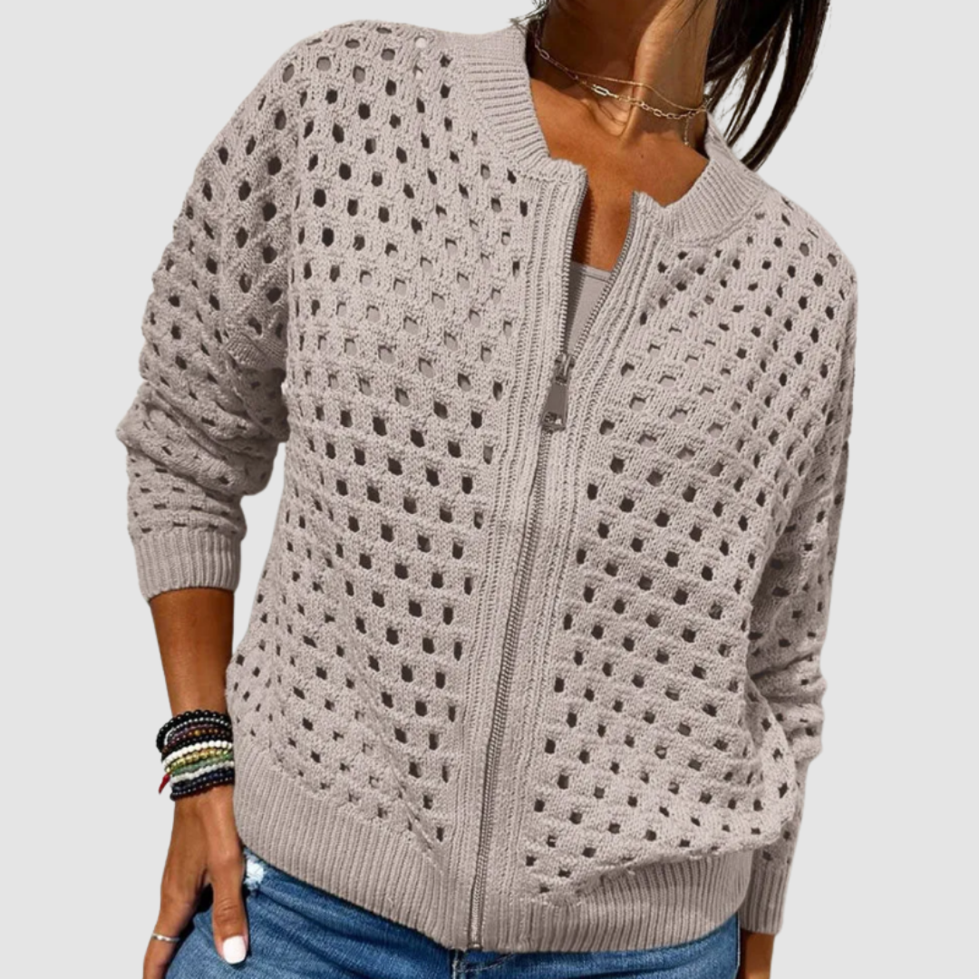 Amanda | Retro Knitted Cardigan